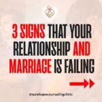 3 SIGNS THAT YOUR RELATIONSHIP/ MARRIAGE IS FAILING