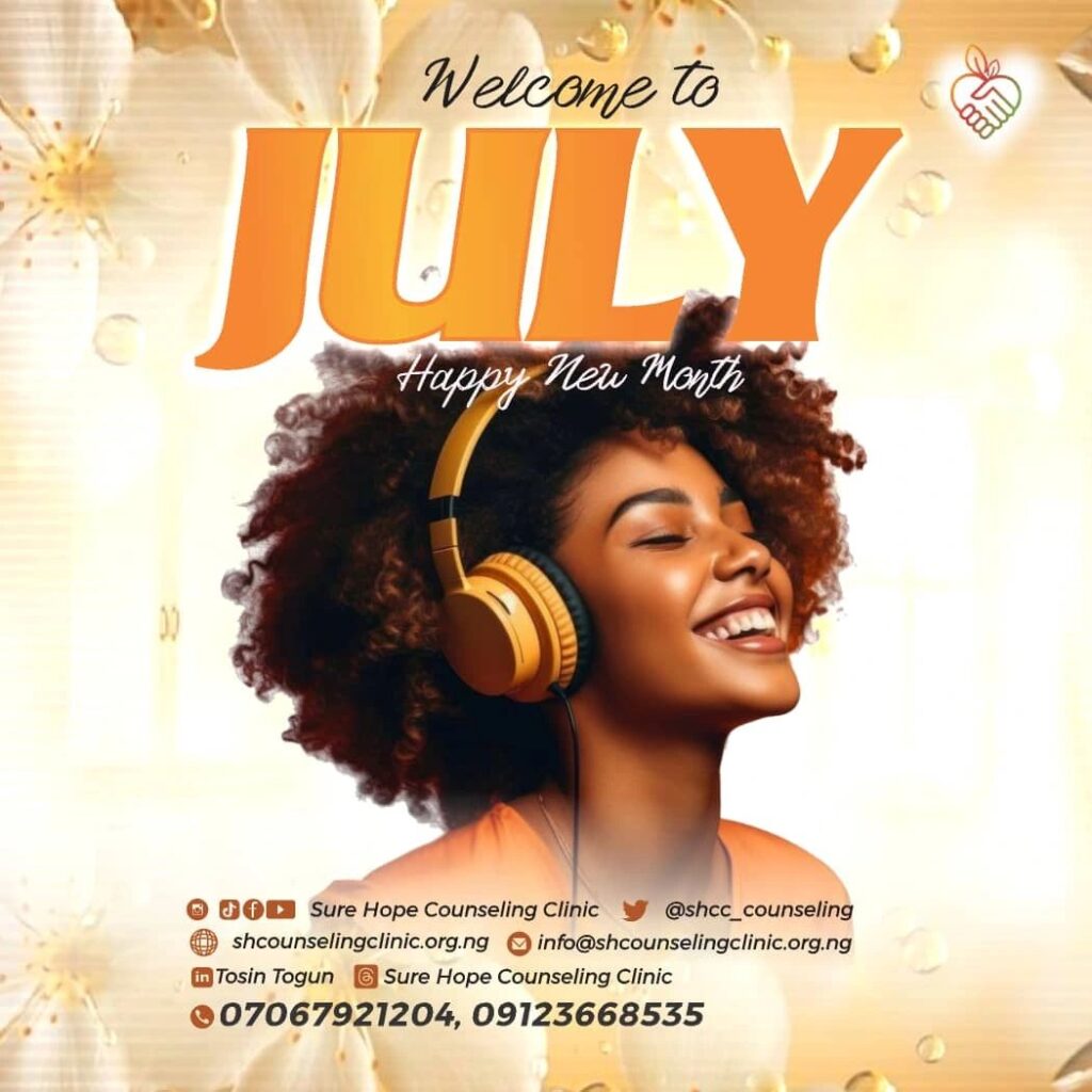 welcome to july