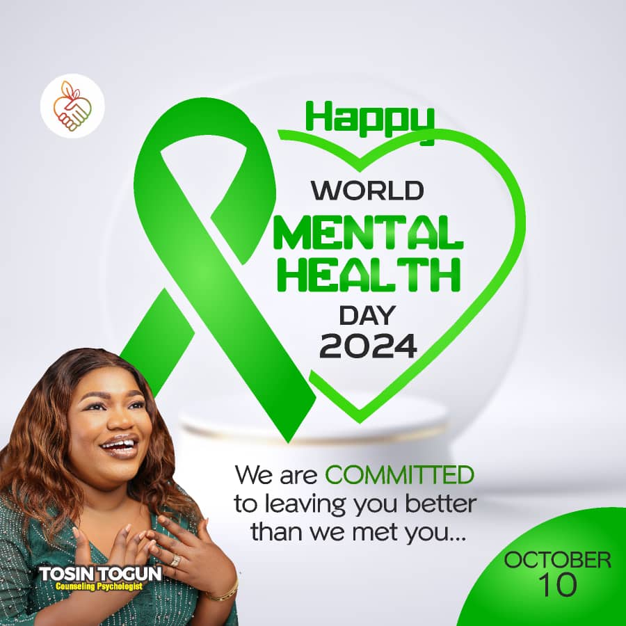 HAPPY WORLD MENTAL HEALTH DAY 2024